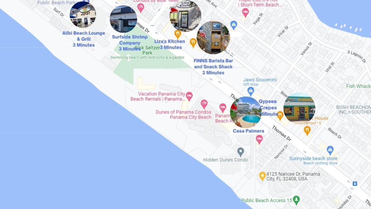 Casa Palmera Panama City Beach Eksteriør bilde